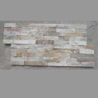 Faux stone thin quartz wall panels