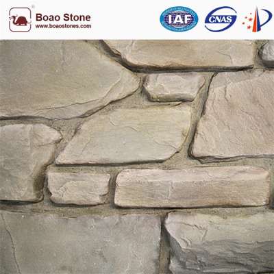 wholesale home decor 3d effect brick stone wall panel slate stone tiles